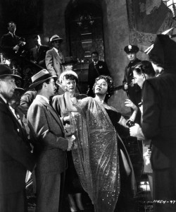 Gloria Swanson in una scena del film Sunset Boulevard