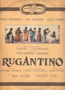 Locandina originale di Rugantino